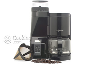 Black CoffeeTeam Plus Coffee Maker (10-c.)