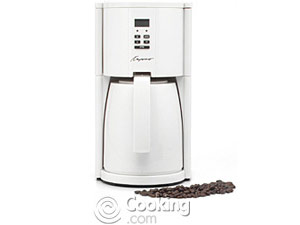 White EleganceTherm Coffee Maker (8-c.)