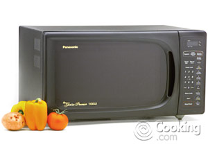 Black Family-Size Microwave Oven, by Panasonic