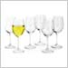 Red and White Wine Glasses by Riedel, Vinum