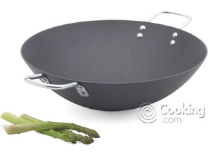 Flat Bottom Wok with Loop Handles (12-in.)